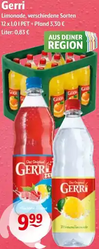 Trink und Spare Gerri Limonade Angebot