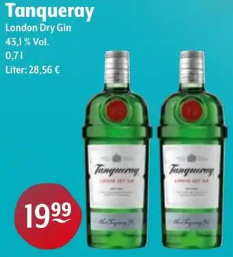 Trink und Spare Tanqueray London Dry Gin Angebot