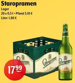 Trink und Spare Staropramen Lager Angebot