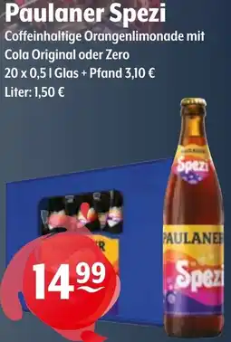 Trink und Spare Paulaner Spezi Angebot