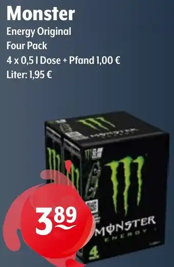 Trink und Spare Monster Energy Original Angebot