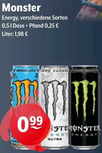 Trink und Spare Monster Energy Angebot