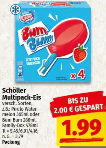 nah & gut Schöller Multipack-Eis Angebot