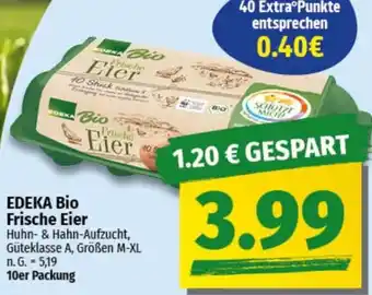 nah & gut EDEKA Bio Frische Eier Angebot