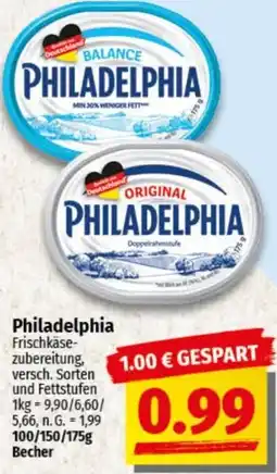 nah & gut Philadelphia Angebot