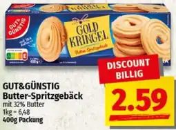 nah & gut GUT&GÜNSTIG Butter-Spritzgebäck Angebot