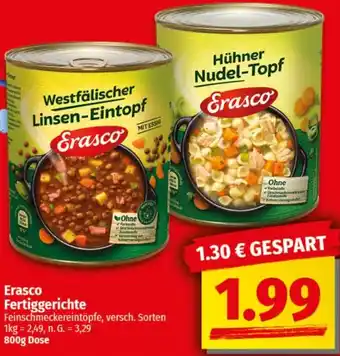 nah & gut Erasco Fertiggerichte Angebot