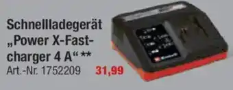 toom Baumarkt Einhell Schnellladegerät ,,Power X-Fast- charger 4 A*** Angebot