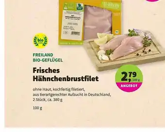 Biomarkt Frisches Hähnchenbrustfilet Angebot