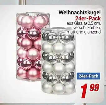 CENTERSHOP Weihnachtskugel Angebot