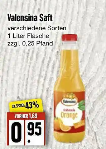 Edeka Frischemarkt Valensina Saft Angebot