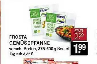 Edeka Zurheide Frosta Gemüsepfanne Angebot