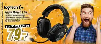 Expert Logitech Gaming-headset G Pro Angebot