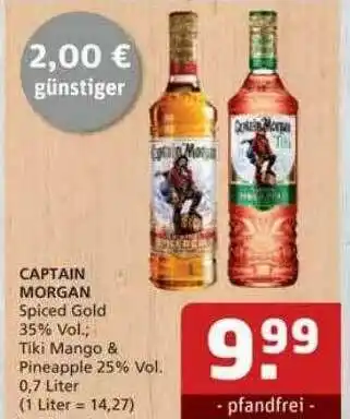 Getränke Quelle Captain Morgan Angebot