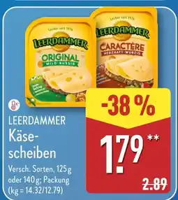 Aldi Nord Leerdammer original oder caractère Angebot