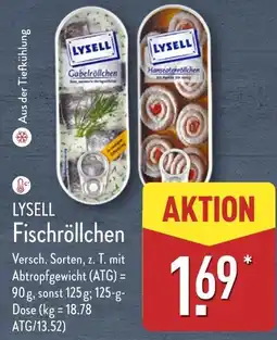 Aldi Nord Lysell gabelröllchen oder hanseatenröllchen Angebot