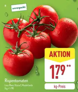 Aldi Nord Unverpackt rispentomaten Angebot