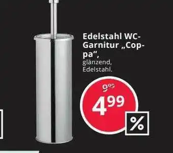 Hammer Edelstahl Wc-garnitur „coppa“ Angebot