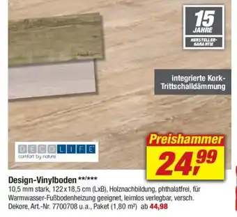 toom Baumarkt Design-Vinylboden Angebot