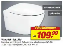 toom Baumarkt Wand-WC-Set „, Rio" Angebot