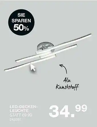 Hofmeister Led-decken-leuchte Angebot