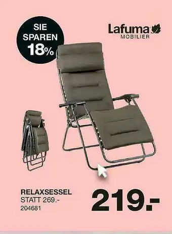 Hofmeister Relaxsessel Lafuma Mobilier Angebot