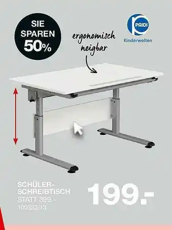 Hofmeister Schüler Schreibtisch Angebot