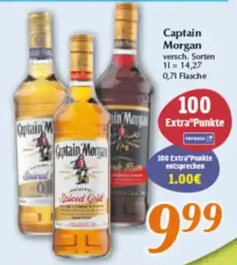 inkoop Captain Morgan Angebot