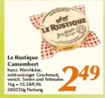 inkoop Le Rustique Camembert Angebot