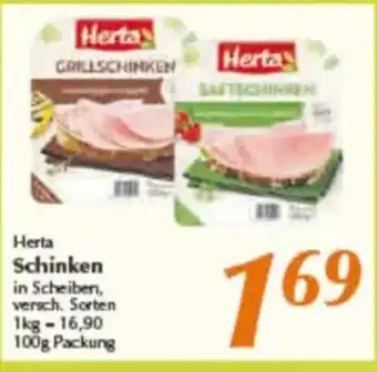 inkoop Herta Schinken Angebot