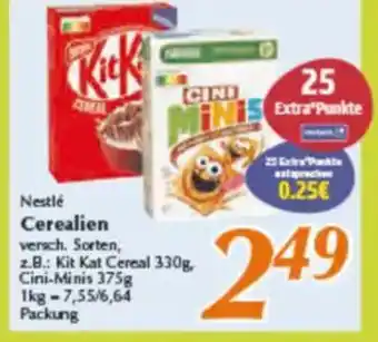 inkoop Nestlé Cerealien Angebot