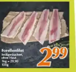 inkoop Forellenfilet Angebot