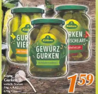 inkoop Kuhne Gurken Angebot