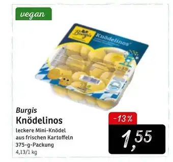 KONSUM Burgis Knödelinos Angebot