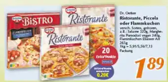 inkoop Dr. Oetker Ristorante, Piccola oder Flammkuchen Angebot