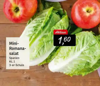 KONSUM Mini-romana-salat Angebot