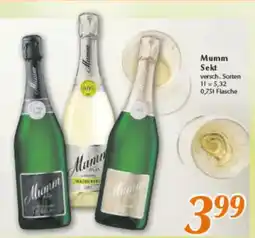 inkoop Mumm Sekt Angebot