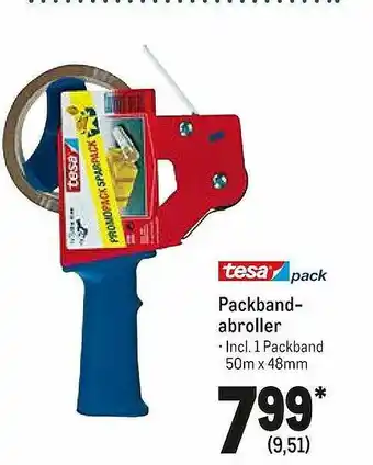 METRO Tesa Packbandabroller Angebot