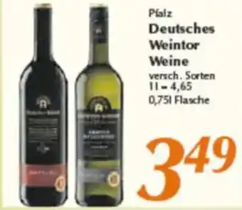 inkoop Deutsches Weintor Weine Angebot