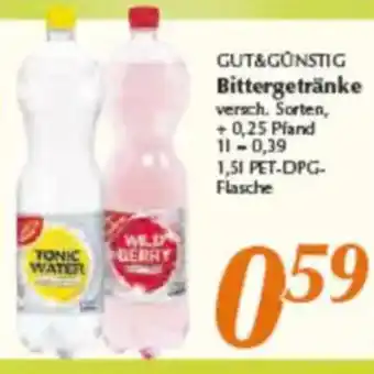 inkoop GUT&GÜNSTIG Bittergetränke Angebot