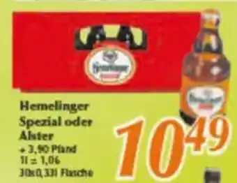 inkoop Hemelinger Spezial oder Alster Angebot