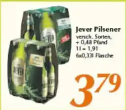 inkoop Jever Pilsener Angebot