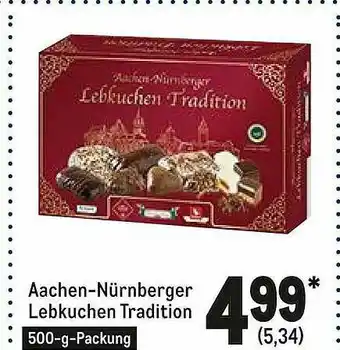 METRO Aachen-nürnberger Lebkuchen Tradition Angebot