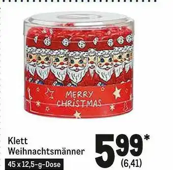 METRO Klett Weihnachtsmänner Angebot