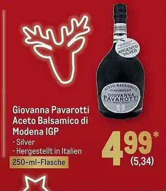 METRO Giovanna Pavarotti Aceto Balsamico Di Modena Igp Angebot