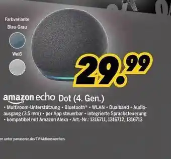 MEDIMAX Amazon Echo Dot (4. Gen.) Angebot