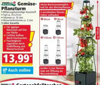 Norma Power Garden Gemüse- Pflanzturm Angebot