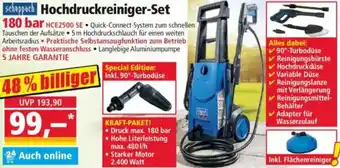 Norma scheppach Hochdruckreiniger-Set Angebot