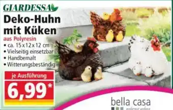 Norma GIARDESSA Deko-Huhn mit Küken Angebot