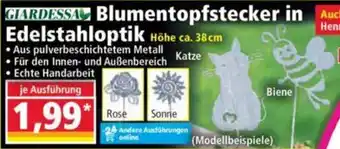 Norma GIARDESSA Blumentopfstecker in Auch erhältlich: Edelstahloptik Angebot